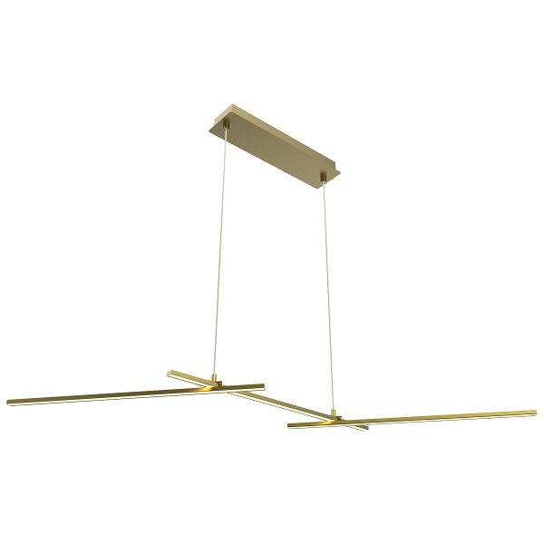 Thasos Lampa Wisząca 103X23 23W Led Złoty 4000K Apeti Candellux