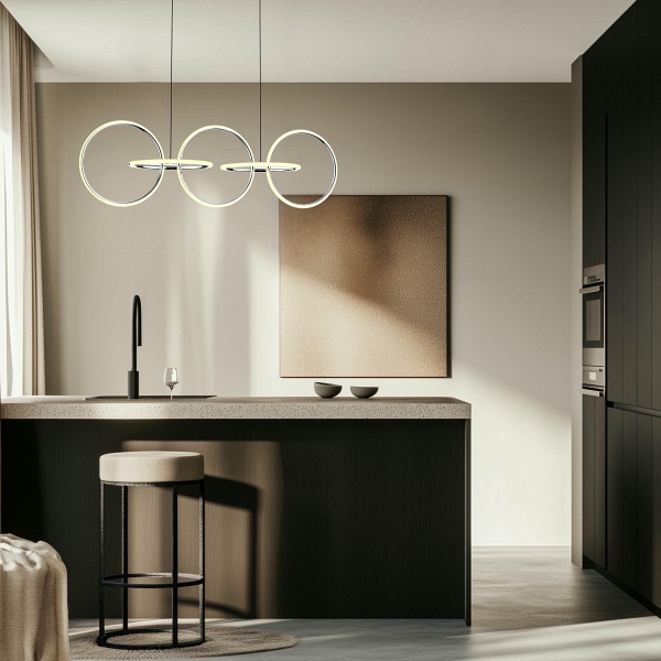 Kos Zwis 114X35 60W Led Chromowy 4000K Candellux