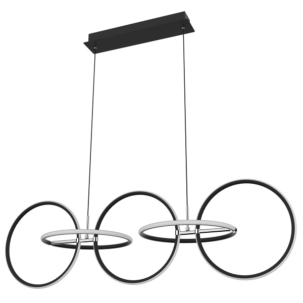 Kos Lampa Wisząca 114X35 60W Led Czarny 4000K Apeti Candellux