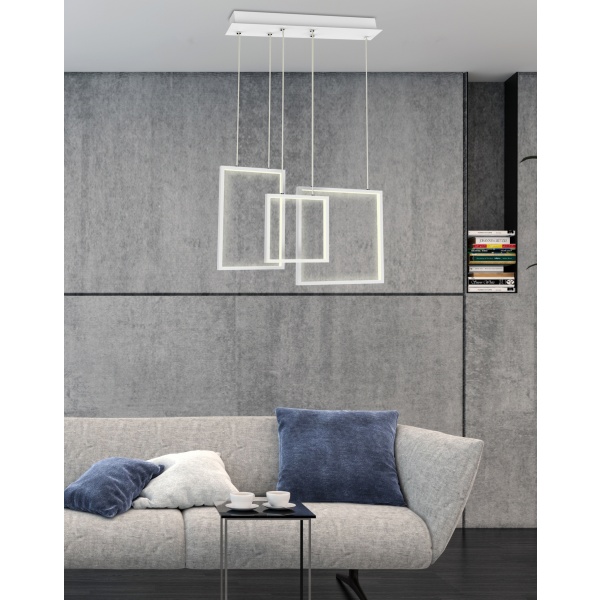 Keos Lampa Wisząca 54X9 36W Led Biały 4000K Apeti Candellux