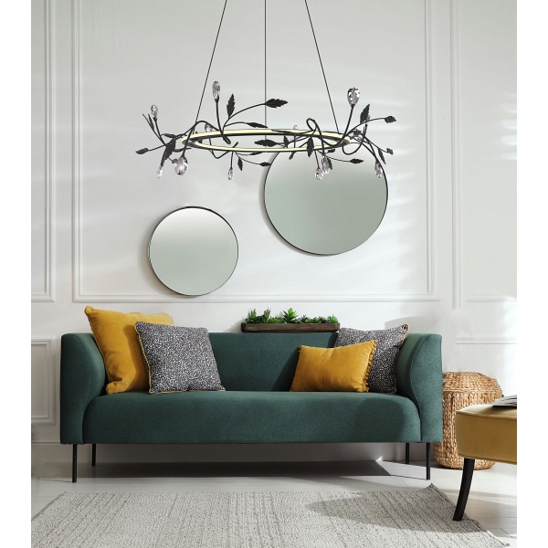 Giaros Lampa Wisząca 65 36W Led Czarny 4000K Apeti Candellux