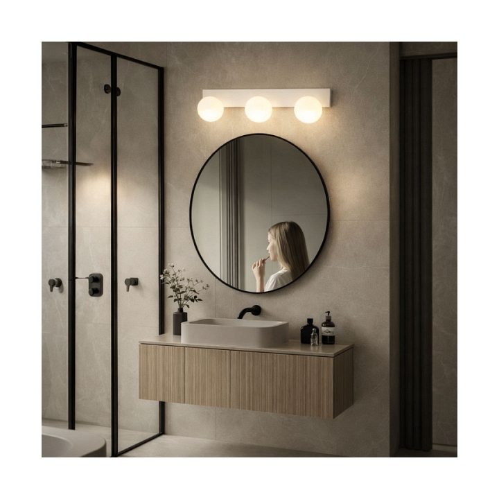 Kinkiet Sing biały 3x3w - Candellux