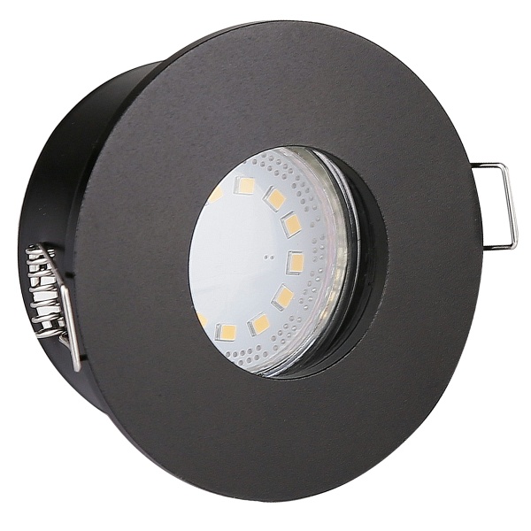 Sh-12 Oprawa Stropowa Hermeyczna Czarna Ip65 Candellux