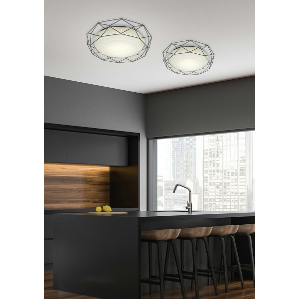 Lampa Sven Plafon 43 24W Led 4000K Szary Candellux