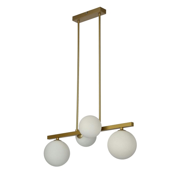 Kama Lampa Wisząca 4X28W G9 Mosiądz Candellux