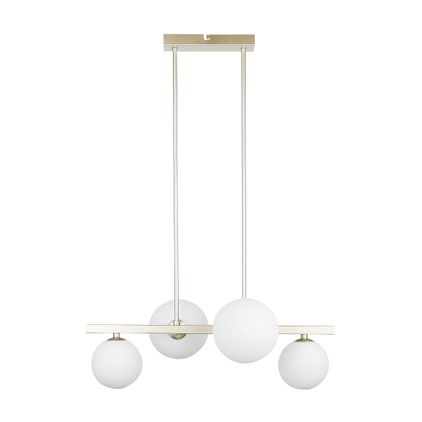 Kama Lampa Wisząca 4X28W G9 Mosiądz Candellux