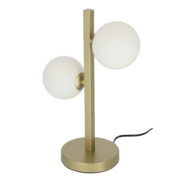 Kama Lampka Gabinetowa 2X28W G9 Mosiądz Candellux