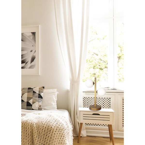 Kama Lampka Gabinetowa 2X28W G9 Mosiądz Candellux