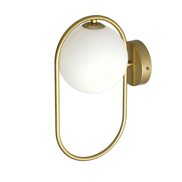 Cordel Kinkiet 1X28W G9 Ring Mosiądz Candellux