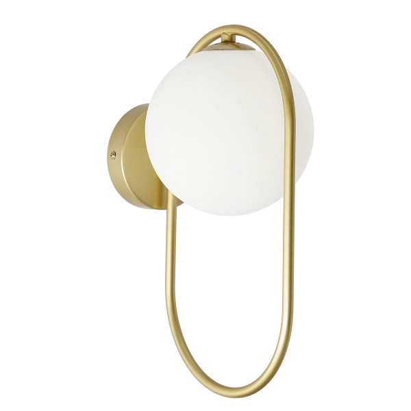 Cordel Kinkiet 1X28W G9 Ring Mosiądz Candellux