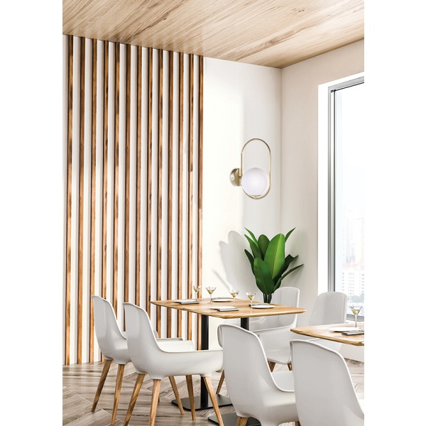 Cordel Kinkiet 1X28W G9 Ring Mosiądz Candellux