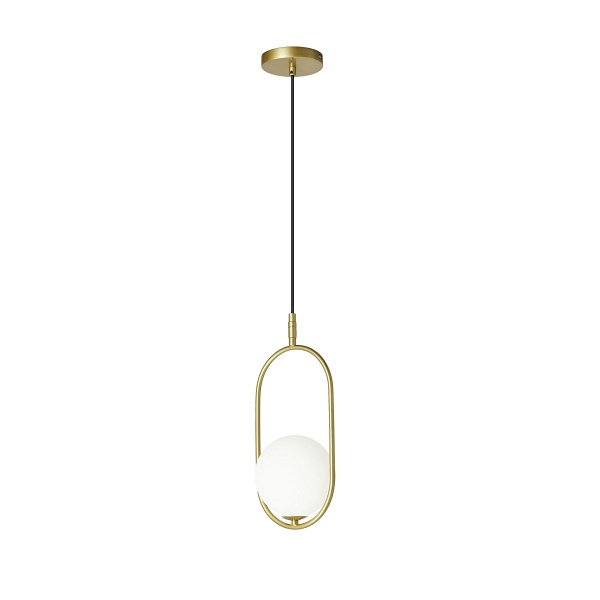 Cordel Lampa Wisząca 1X28W G9 Mosiądz Candellux