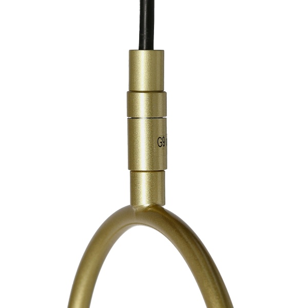 Cordel Lampa Wisząca 1X28W G9 Mosiądz Candellux