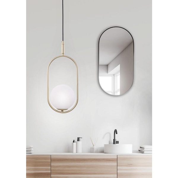 Cordel Lampa Wisząca 1X28W G9 Mosiądz Candellux