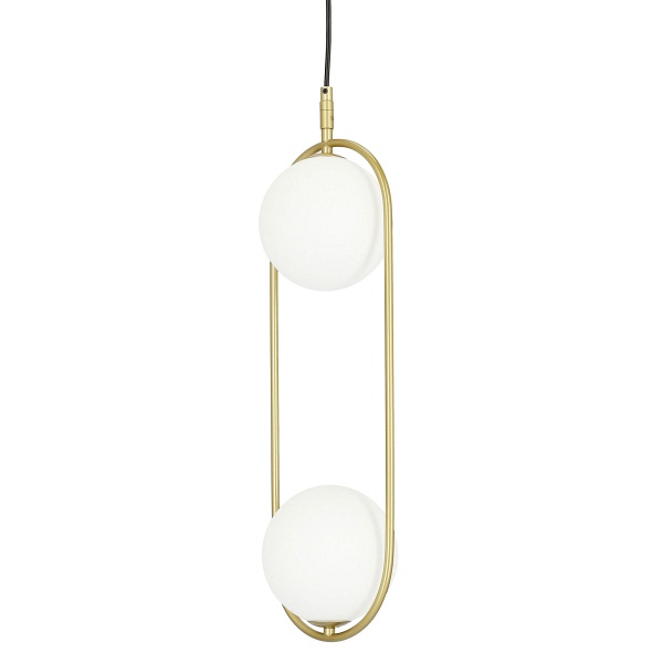 Cordel Lampa Wisząca 2X28W G9 Mosiądz Candellux