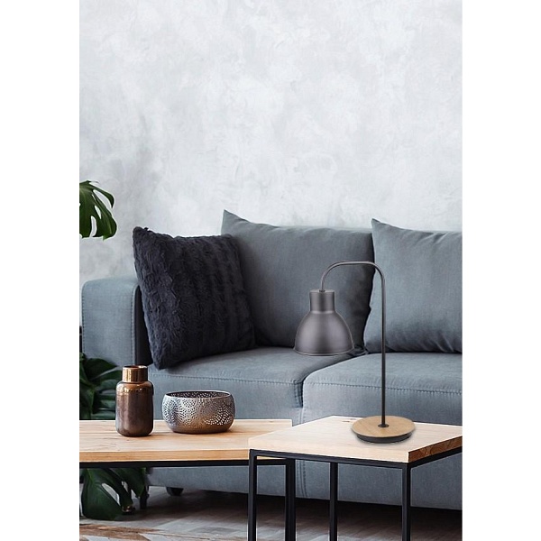 Vario Lampka Gabinetowa 1X60W E27 Czarny Candellux