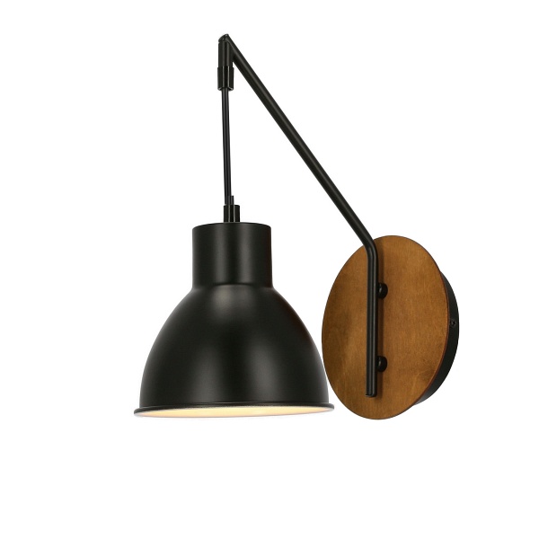 Vario Lampa Kinkiet 1X60W E27 Czarny Candellux