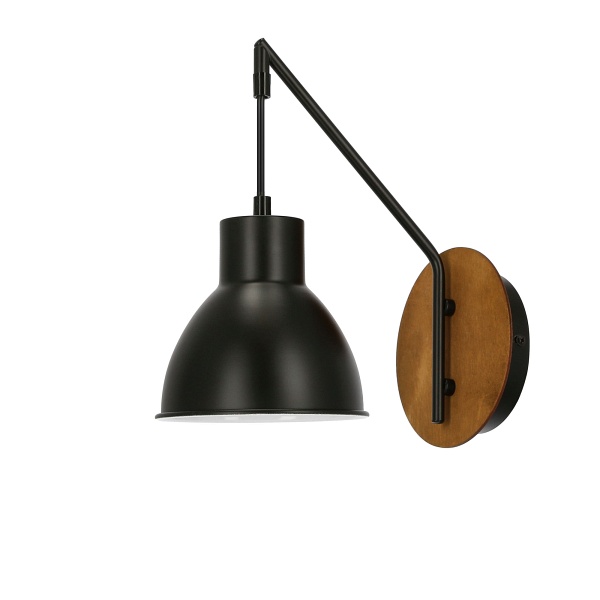 Vario Lampa Kinkiet 1X60W E27 Czarny Candellux