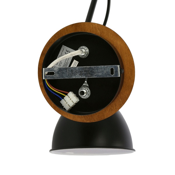 Vario Lampa Kinkiet 1X60W E27 Czarny Candellux