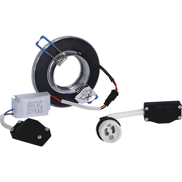 Oprawa Stropowe Sk-94 Gu-10 35W Chrom Bezbarwne Candellux