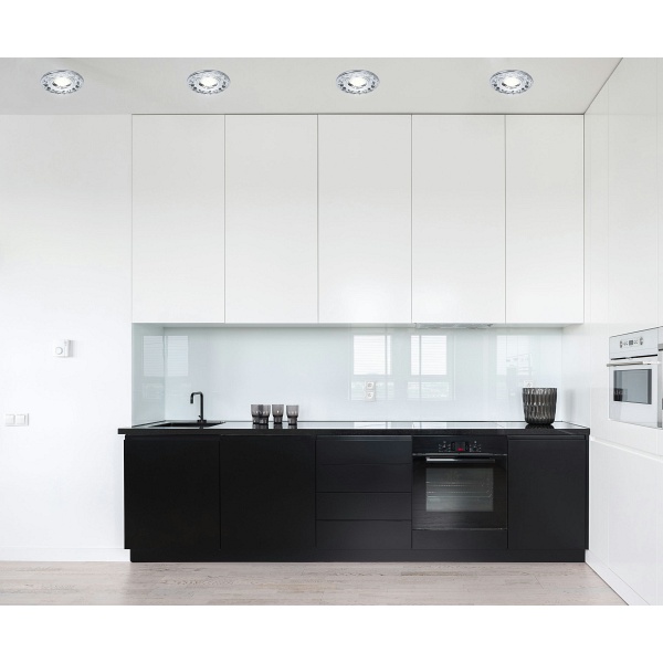 Oprawa Stropowe Sk-94 Gu-10 35W Chrom Bezbarwne Candellux