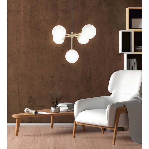 Mati Zwis 5X28W G9 Mosiądz Candellux