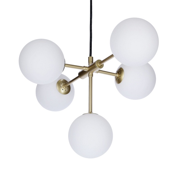 Mati Zwis 5X28W G9 Mosiądz Candellux