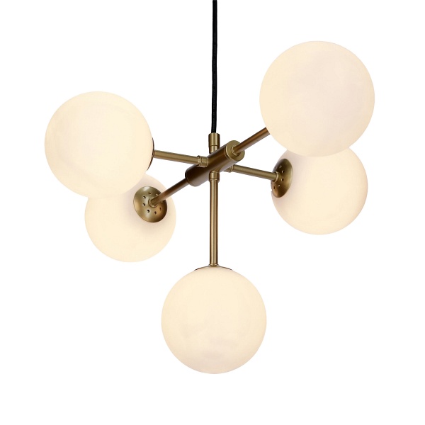 Mati Zwis 5X28W G9 Mosiądz Candellux