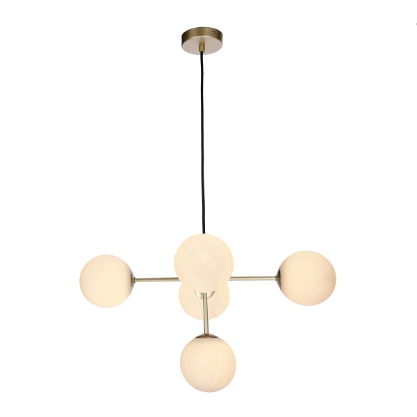 Mati Zwis 5X28W G9 Mosiądz Candellux