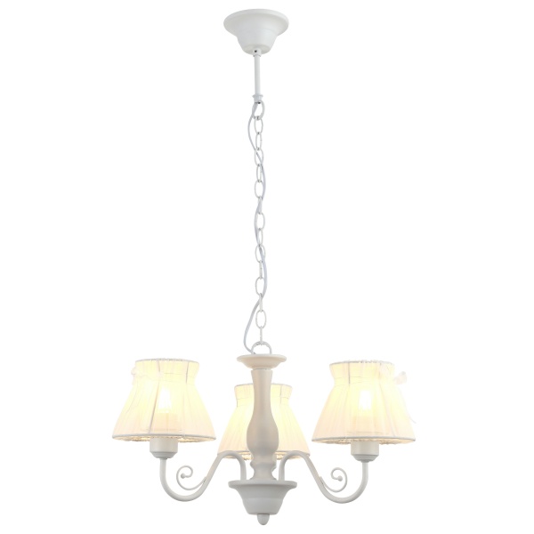 Zefir Lampa Wisząca 3X40W E27 Biały Candellux