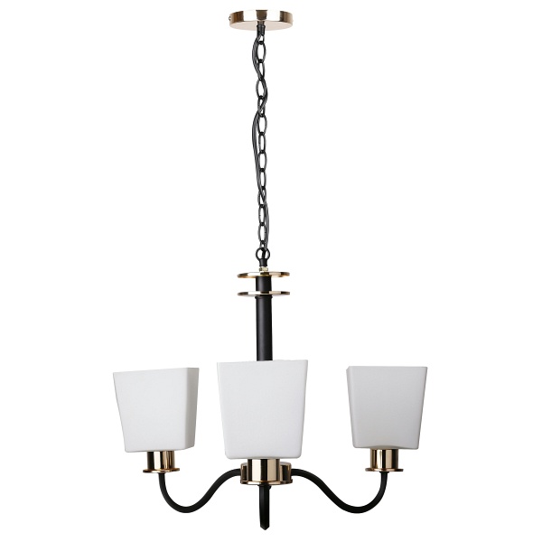 Schubert Lampa Wisząca 3X40W E27 Czarny Candellux