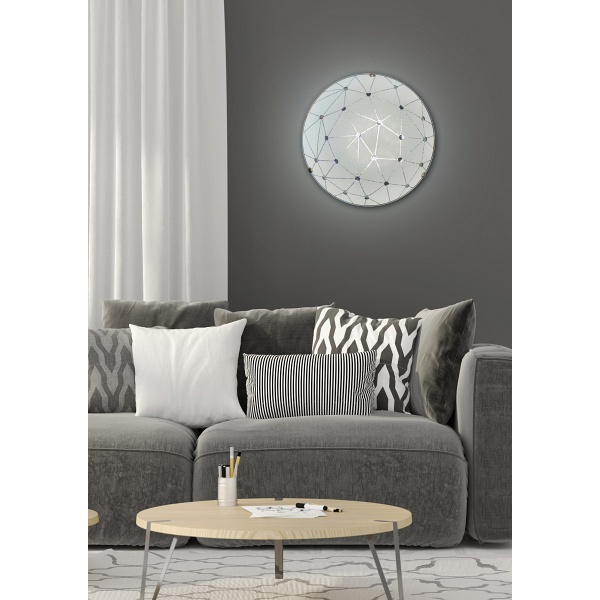 Rock Lampa Plafon 30 12W Led 4000K Candellux