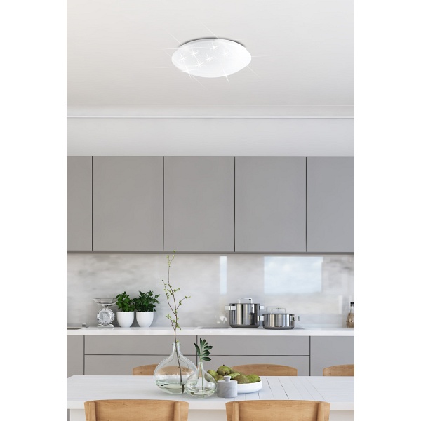 Magnus Lampa Sufitowa Plafon 24W Led 38Cm Klosz Biały 4000K Candellux