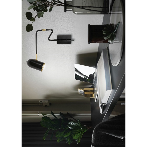 Hosti Lampa Kinkiet 1X15W Gu10 Czarny Candellux