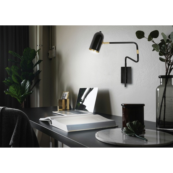 Hosti Lampa Kinkiet 1X15W Gu10 Czarny Candellux