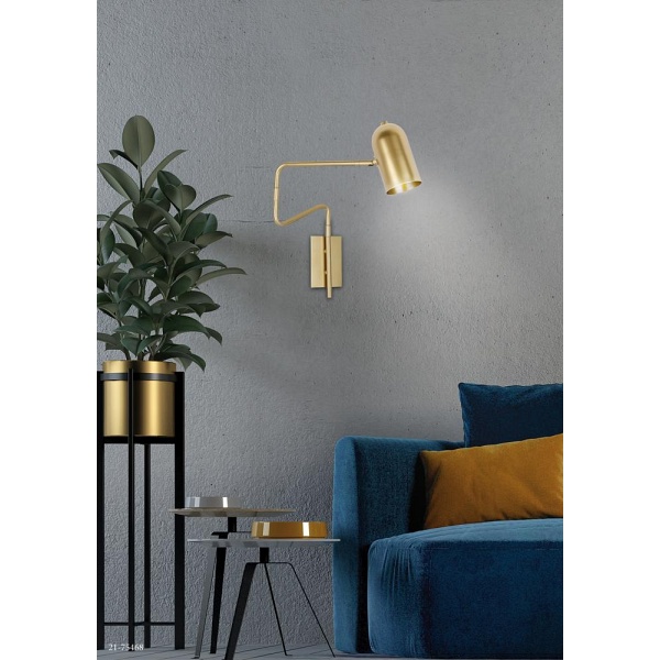 Hosti Lampa Kinkiet 1X15W Gu10 Złoty Candellux