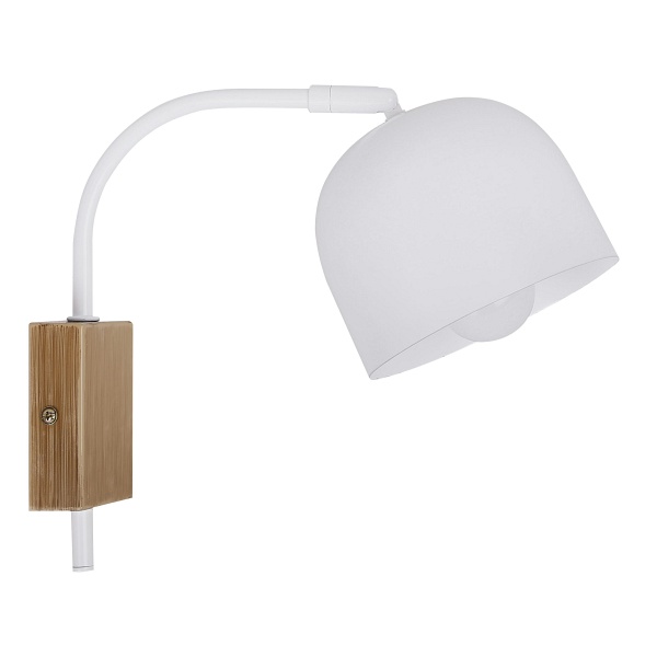 Rupi Lampa Kinkiet 1X40W E27 Biały Candellux