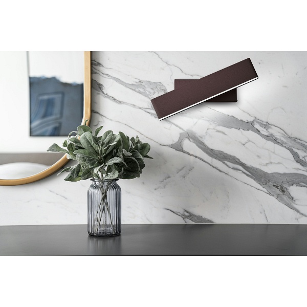 Nicoletta 2 Lampa Kinkiet 6W Led 4000K Brązowy Candellux