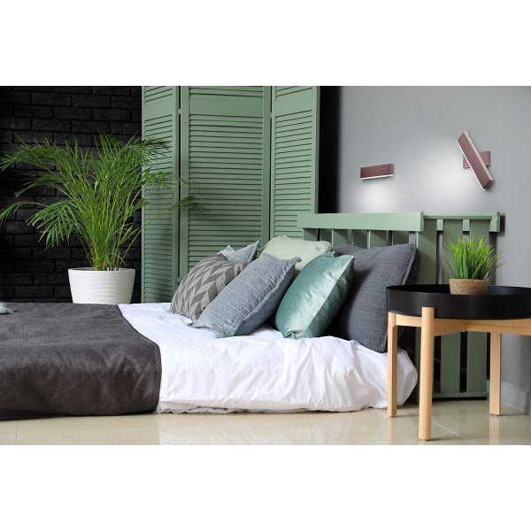 Nicoletta 2 Lampa Kinkiet 6W Led 4000K Brązowy Candellux