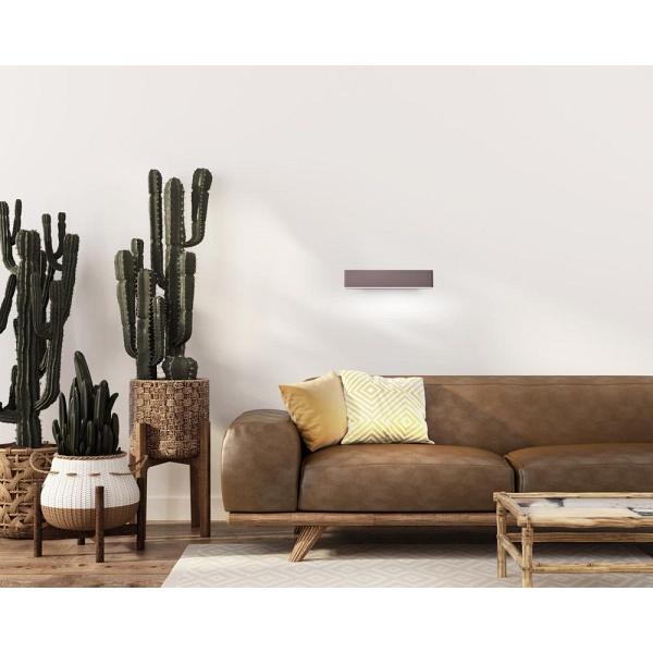 Nicoletta 2 Lampa Kinkiet 6W Led 4000K Brązowy Candellux