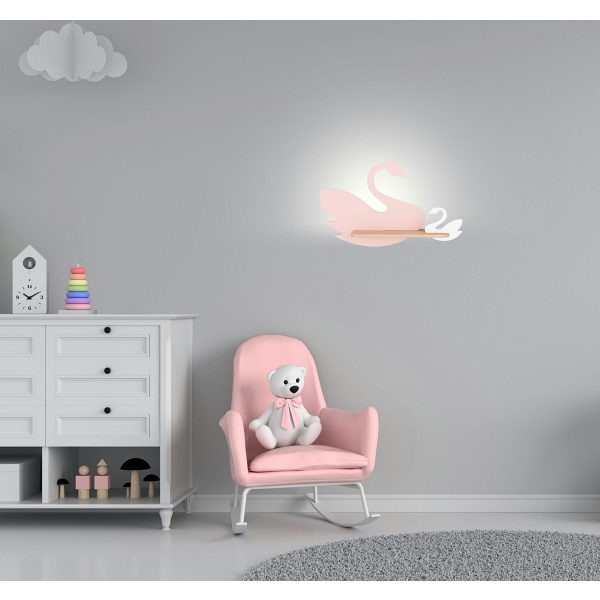 Lampa Swan Kinkiet Ścienny 5W Led Iq Kids Candellux