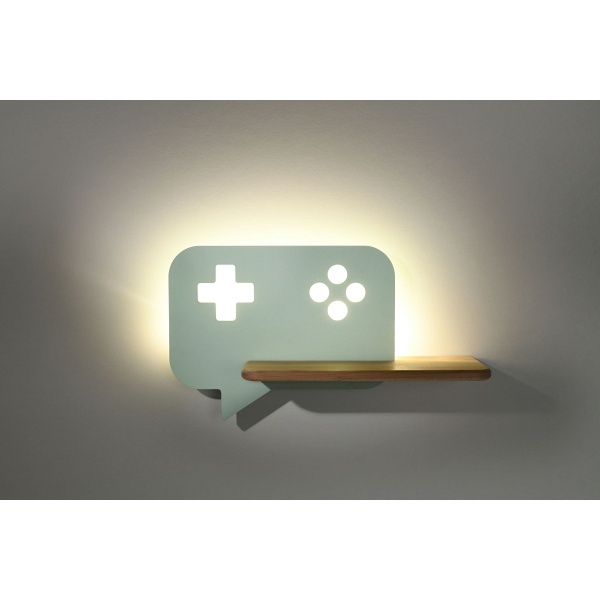 Lampa Console Kinkiet Ścienny 5W Led Iq Kids Miętowy Candellux