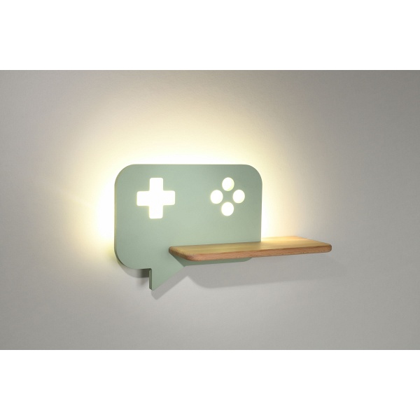 Lampa Console Kinkiet Ścienny 5W Led Iq Kids Miętowy Candellux