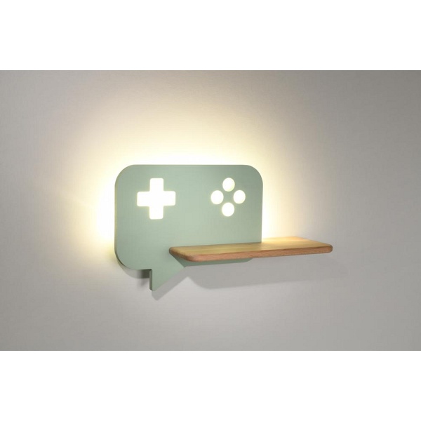 Lampa Console Kinkiet Ścienny 5W Led Iq Kids Miętowy Candellux
