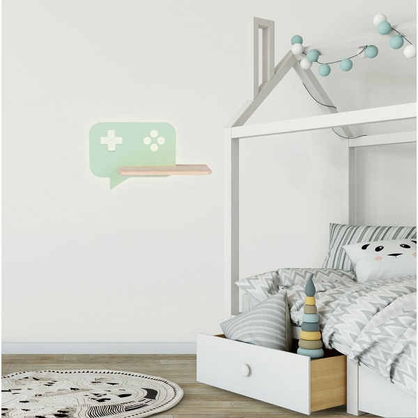 Lampa Console Kinkiet Ścienny 5W Led Iq Kids Miętowy Candellux
