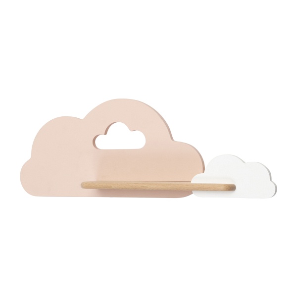 Cloud Lampa Kinkiet Ścienny 5W Led Iq Kids Różowy+Biały Candellux