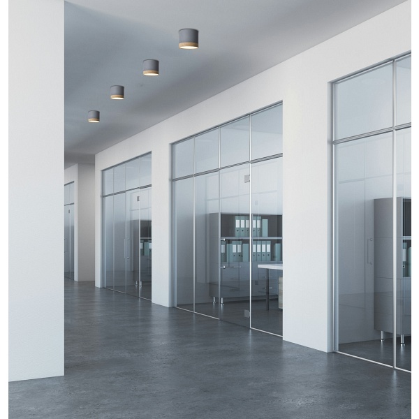 Tuba Lampa Sufitowa 9W Led 8,8/7,5 Drewniany+Szary 4000K Candellux