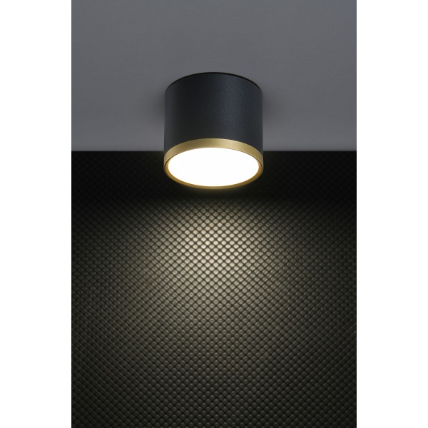 Tuba Lampa Sufitowa 9W Led 8,8/7,5 Złoty+Czarny 4000K Candellux