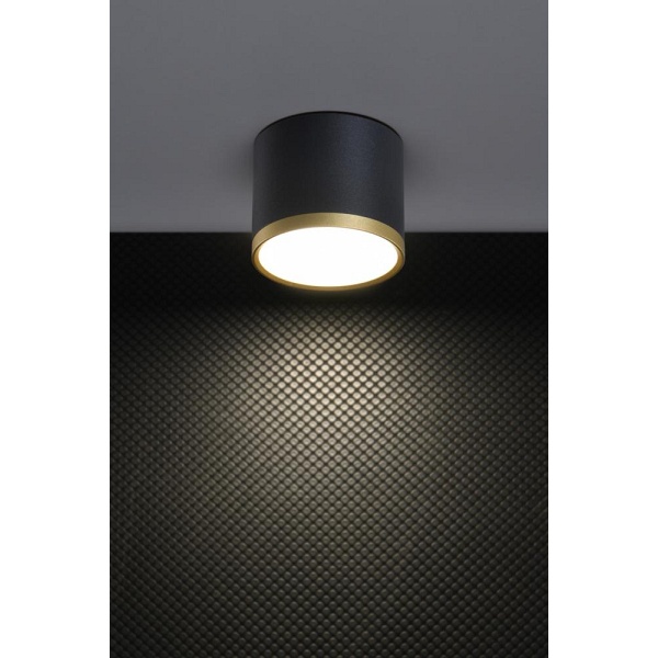 Tuba Lampa Sufitowa 9W Led 8,8/7,5 Złoty+Czarny 4000K Candellux