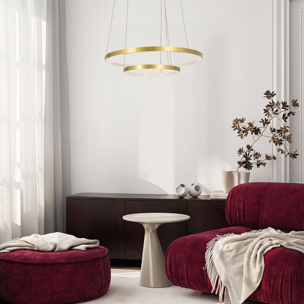 Lampa wisząca Lune 5030 złota 40w - Candellux
